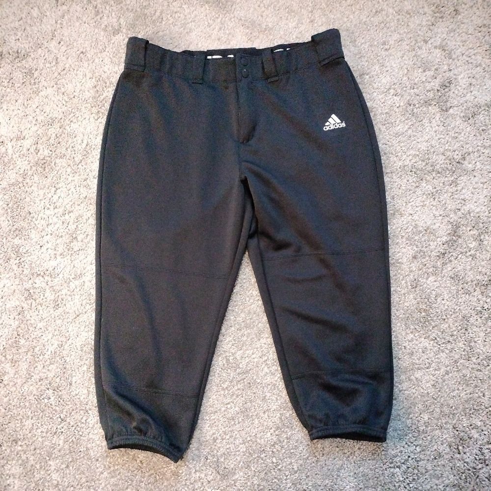 Adidas Men's Black Basball Athletic Bottoms Pants Sz XL